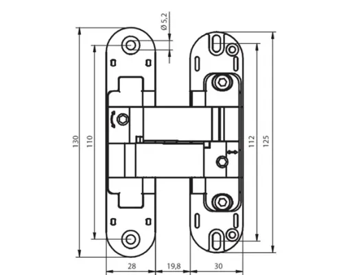 Cкрытая петля Morelli HH-3