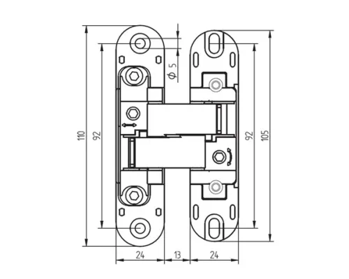 Cкрытая петля Morelli HH-4