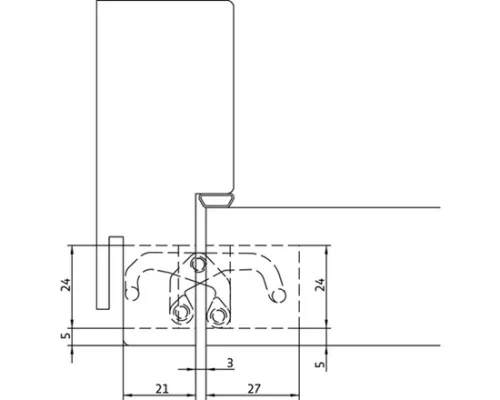 Cкрытая петля Morelli HH-4