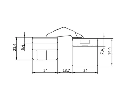 Cкрытая петля Morelli HH-4