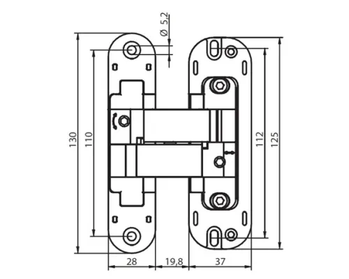 Cкрытая петля Morelli HH-5