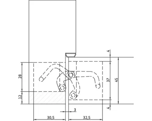 Cкрытая петля Morelli HH-5
