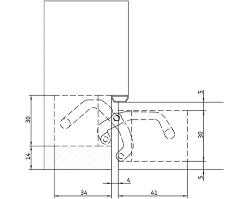 Cкрытая петля Morelli HH-6