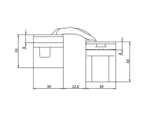 Cкрытая петля Morelli HH-5